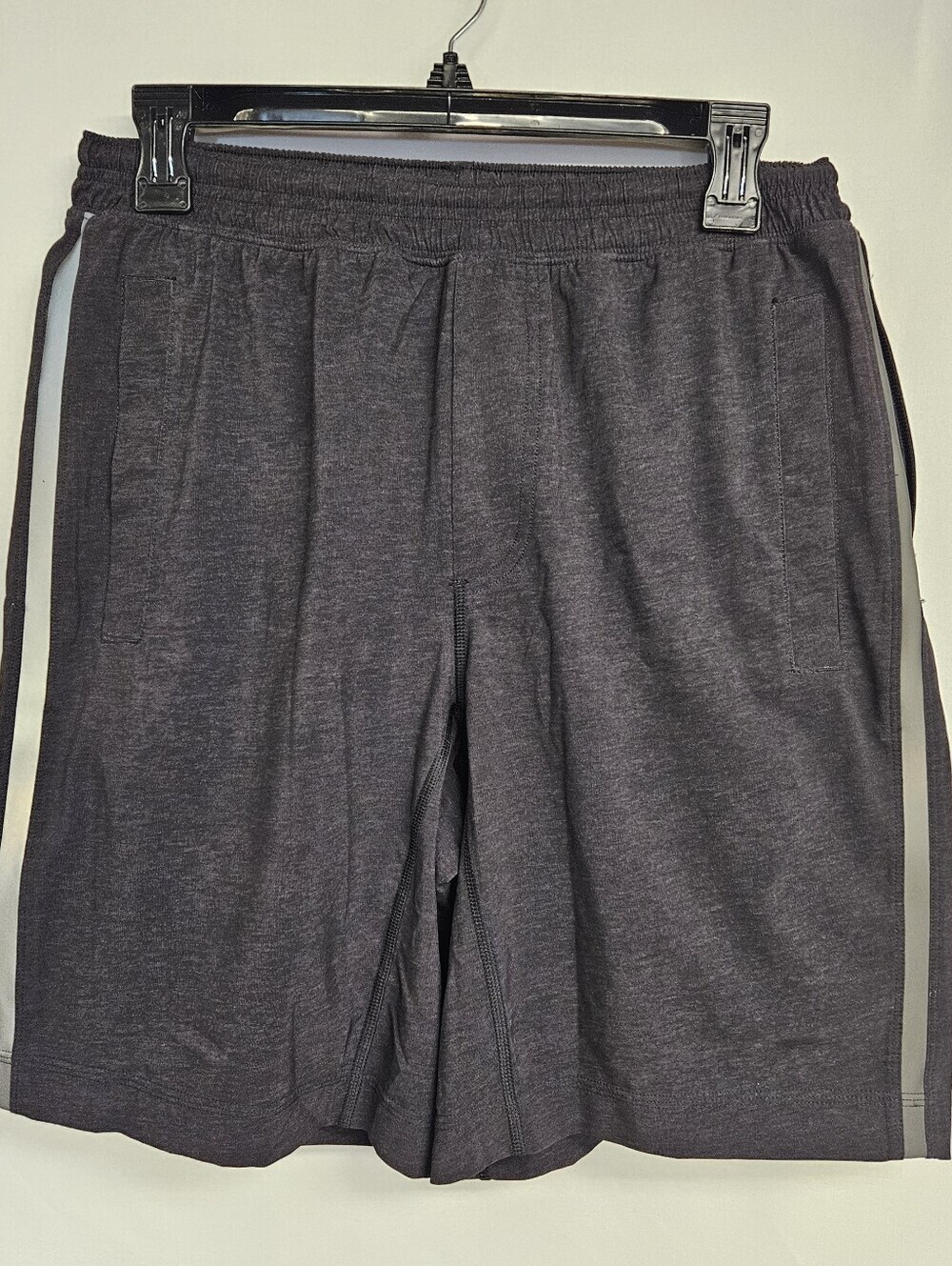 Lululemon Mens Pace Breaker Out Of Mind Liner 9" Texture Gray Shorts Medium